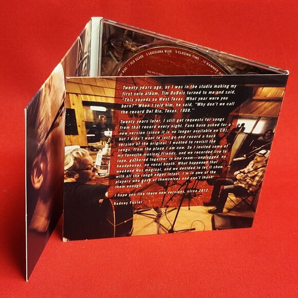 Radney Foster Unplugged & Lonesome CD 2012 Signed - Picture 5 of 9